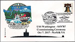 USS Washington SSN787 Commissioning